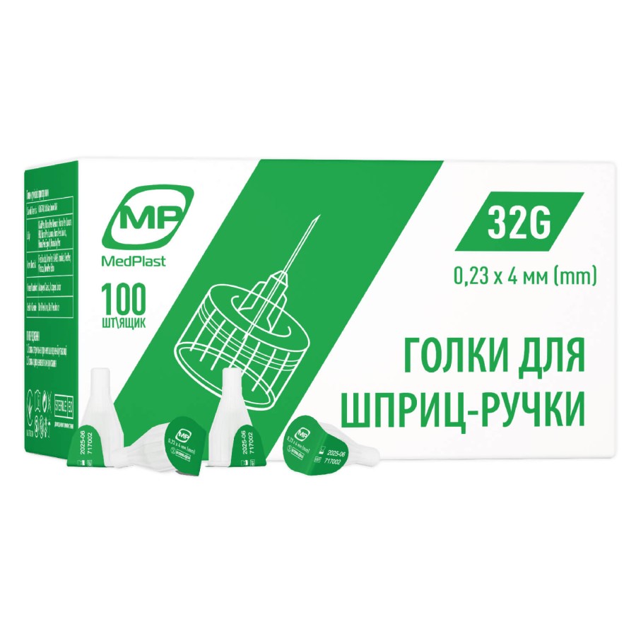 МР MedPlast Голки для шприц-ручки